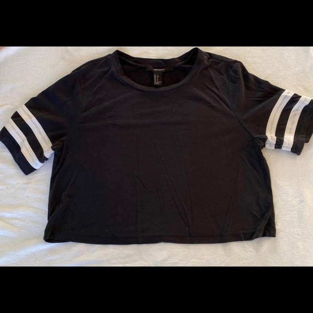 Black Crop Top